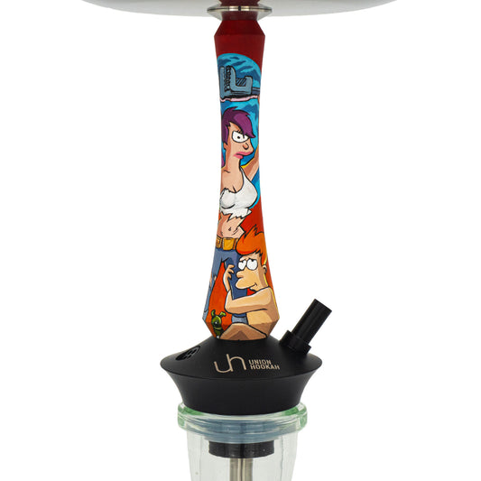 Union Hookah Sleek with Glass Base - Futurama