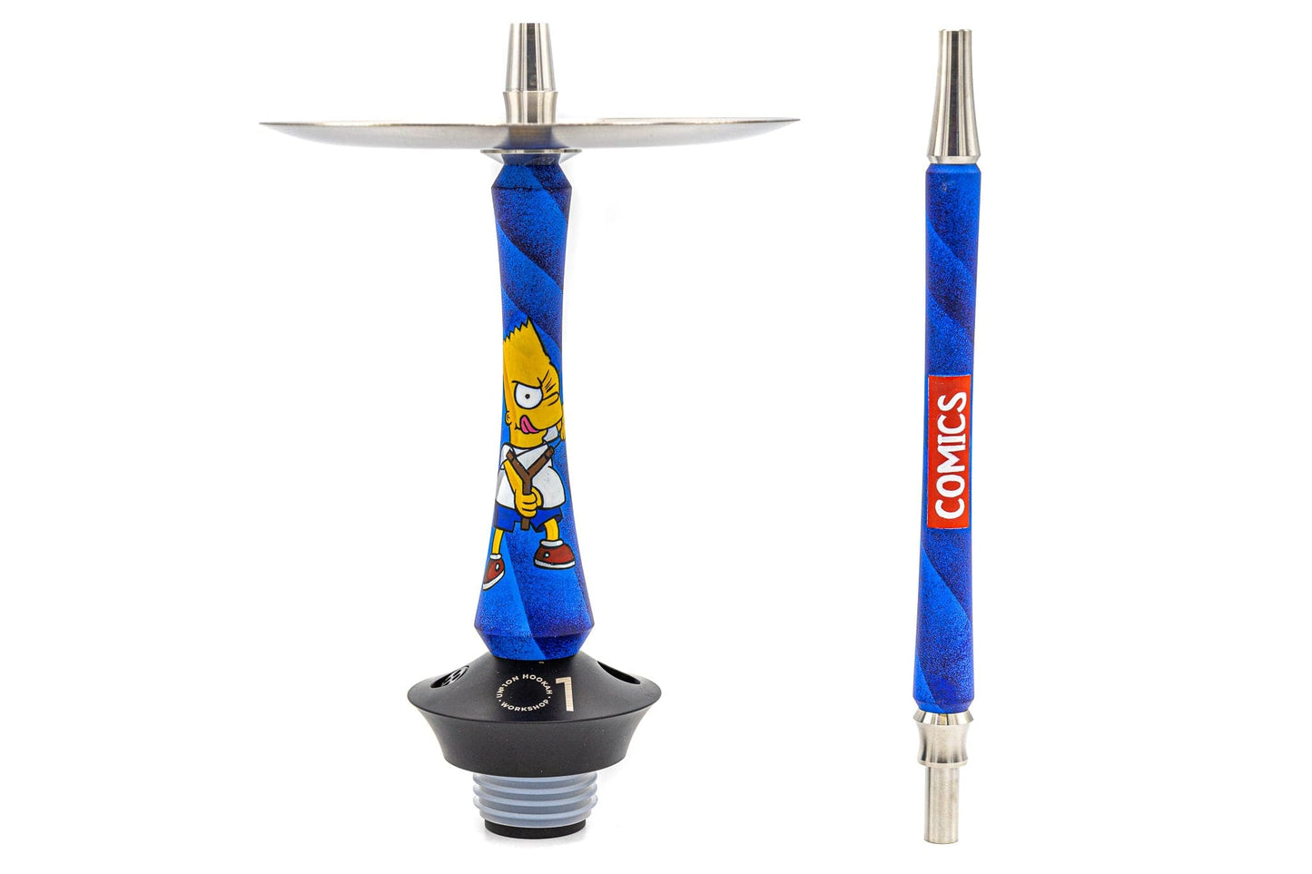 Union Hookah Sleek with Glass Base - Bart