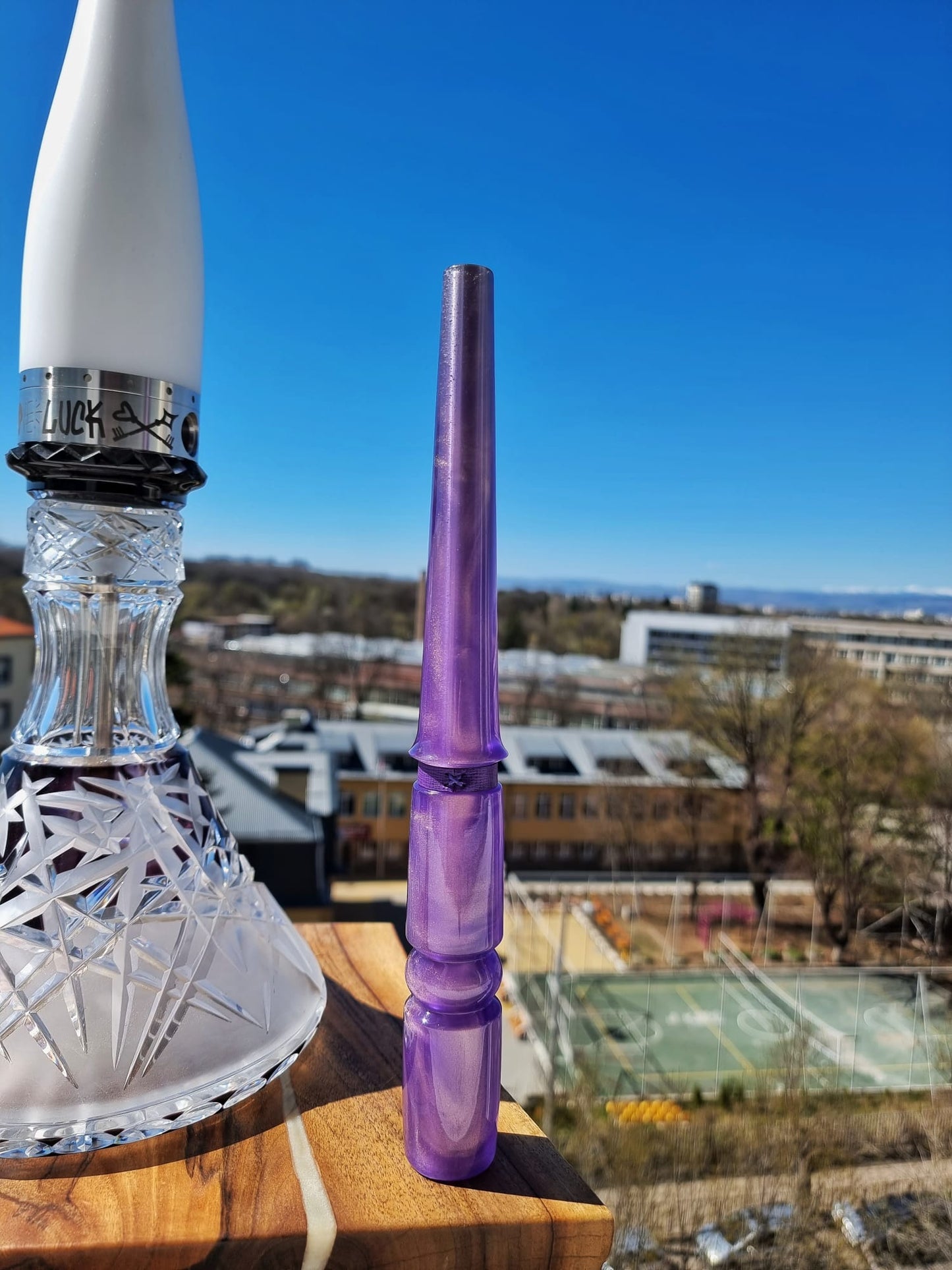 VM Handmade Mouthpiece - Spitzer Purple V1 - Wazookah