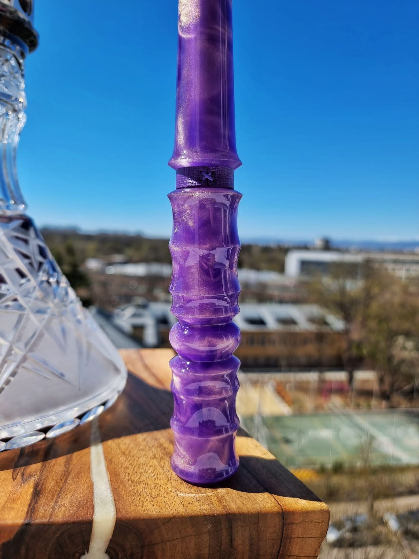VM Handmade Mouthpiece - Spitzer Purple V2 - Wazookah