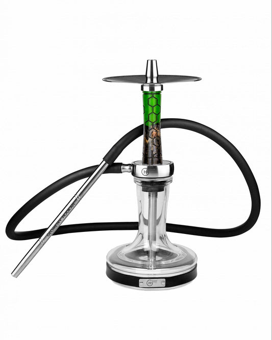 Geometry Hookah Mini Bro Callisto Honeycomb Stab - Wazookah
