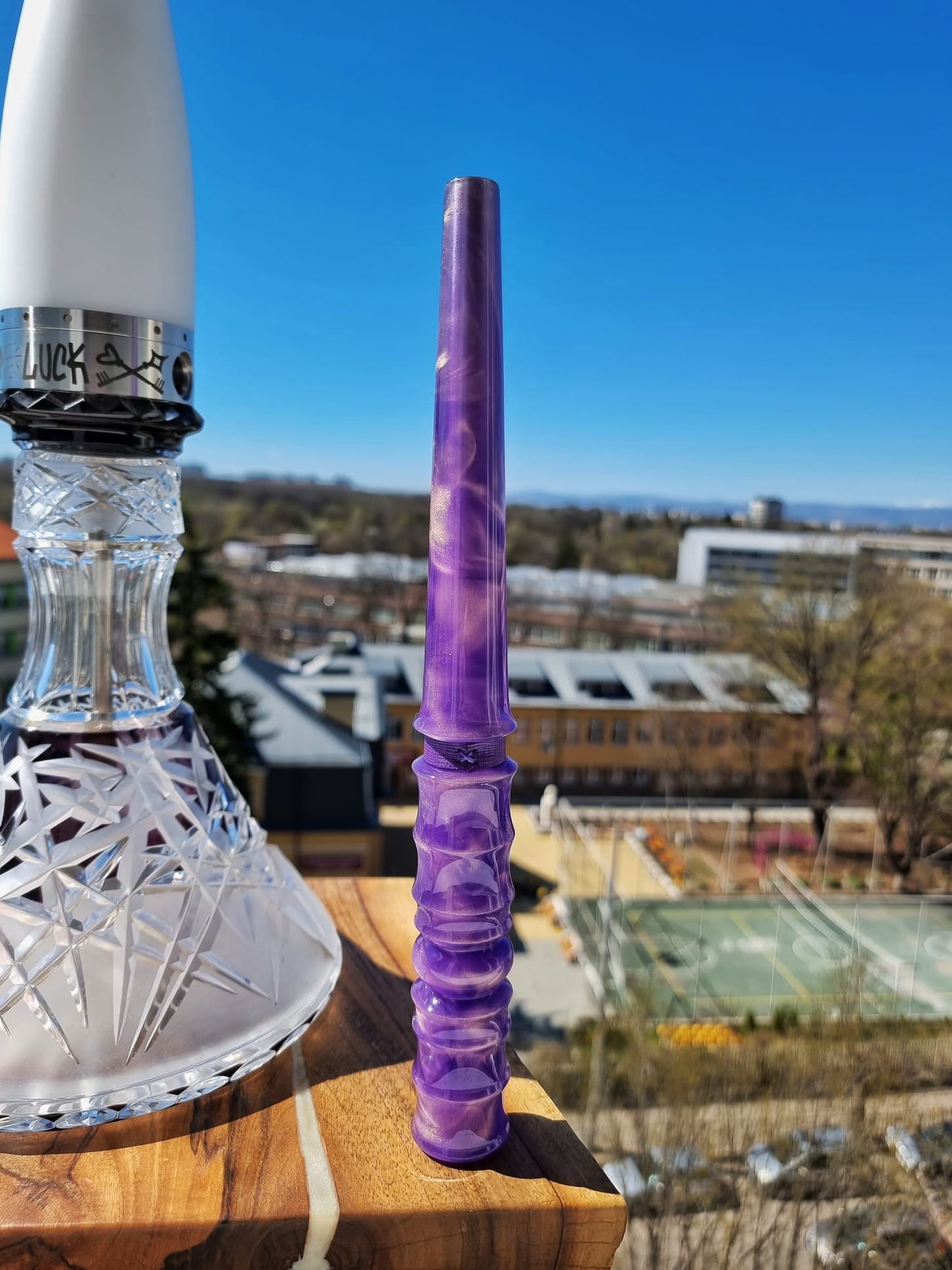 VM Handmade Mouthpiece - Spitzer Purple V2 - Wazookah