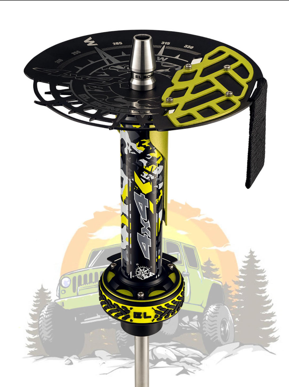 El Bomber Offroad 4x4 Hookah