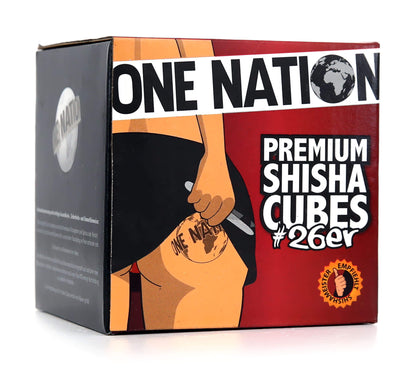 One Nation 26mm 1kg Pack Coconut Coals - Wazookah
